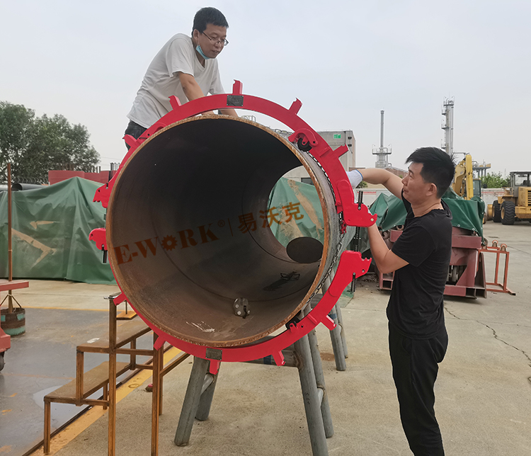 大口徑旋轉式切管機